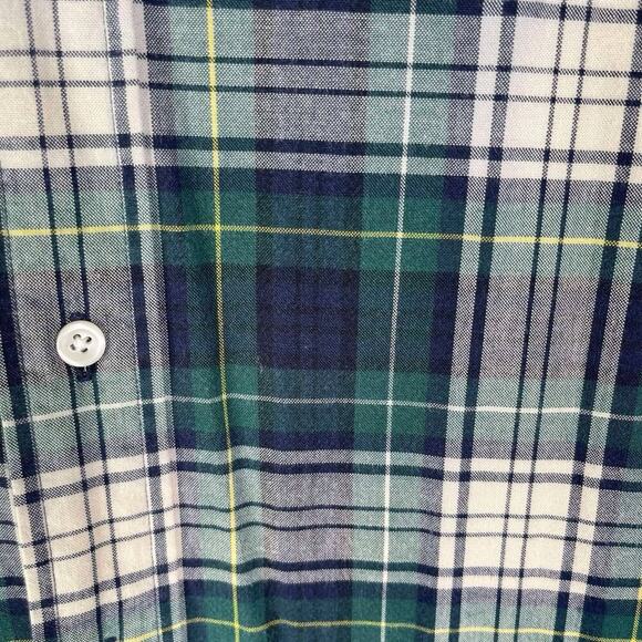 Polo Ralph Lauren Oxford Shirt Men’s Size XL Blake Green Plaid LS Button Down - Picture 5 of 8